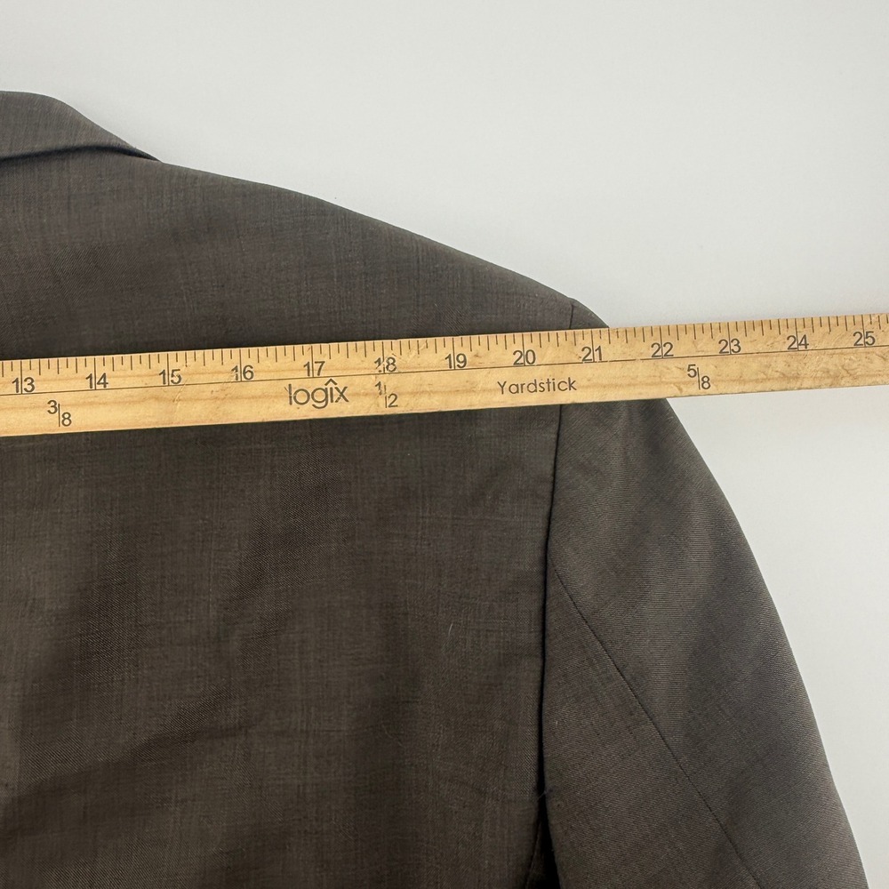 Lauren Ralph Lauren‎ Men Wool Suit Jacket Blazer Gray 48R Business Casual - Picture 6 of 9